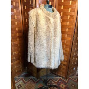 Vintage 60s Dubrowsky and Perlbinder Wool Knit & Fur Coat – Made in USA, ILGWU
